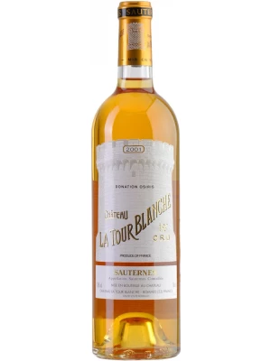 Вино Chateau La Tour Blanche, Sauternes AOC 2001, 0.75 л