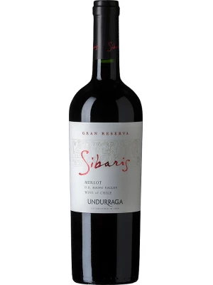 Вино Undurraga, Sibaris Merlot Gran Reserva, Maipo Valley DO 2015, 0.75 л