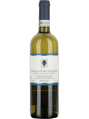Вино Poderi del Paradiso, Vernaccia di San Gimignano, Toscana DOCG 2019, 0.75 л