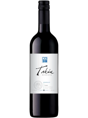 Вино Takun Merlot Reserva 2019, 0.75 л