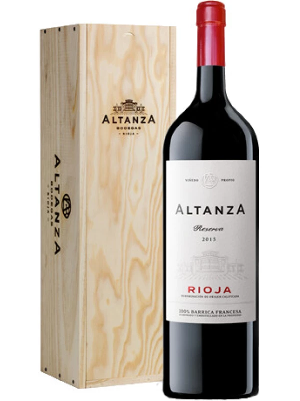 Bodegas Altanza, Altanza Reserva, Rioja DOC, wooden box