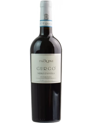 Вино Cantine Paolini, Gurgo Nero d'Avola, Sicilia DOC 2020, 0.75 л