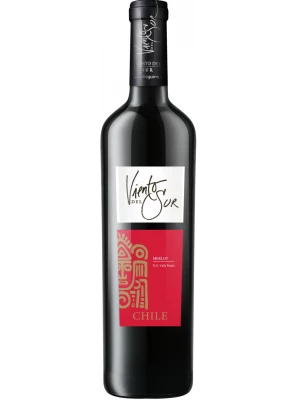 Вино Bodegas y Vinedos de Aguirre, Viento del Sur Merlot, Valle Central DO 0.75 л