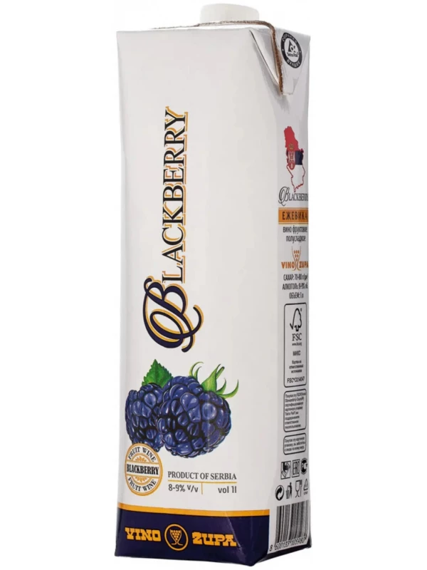 Vino Zupa, Blackberry, Tetra Prism