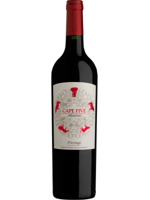 Вино Cape Five Pinotage Reserve 2017, 0.75 л