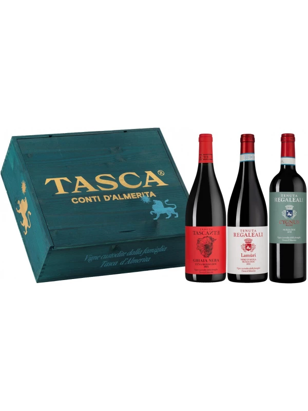 Tasca d'Almerita, Trio Rosso, gift set