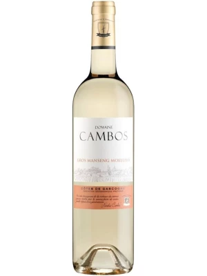 Вино Domaine Cambos, Gros Manseng Moelleux, Cotes de Gascogne IGP 2016, 0.75 л
