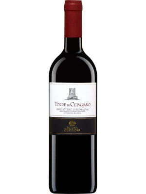 Вино Fattoria Zerbina, Sangiovese di Romagna Superiore Torre di Ceparano 2017, 0.75 л