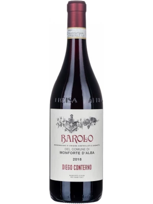 Вино Diego Conterno, Barolo del Comune di Monforte d'Alba DOCG 2018, 0.75 л