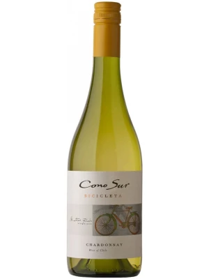 Вино Cono Sur, Bicicleta Chardonnay, Central Valley DO 2017, 0.75 л