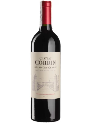 Вино Chateau Corbin, Saint-Emilion Grand Cru AOC 2016, 0.75 л
