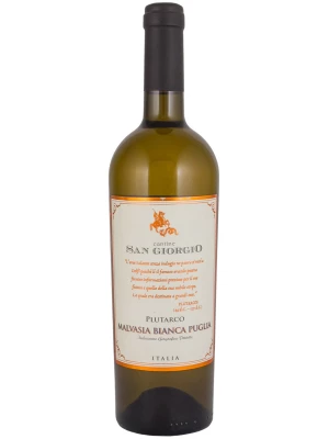 Вино Cantine San Giorgio, Plutarco Malvasia Bianca, Puglia IGP 0.75 л