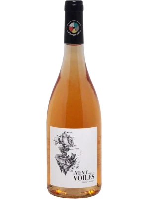 Вино Valerie Courreges, Le Vent Dans le Voiles Rose, Var IGP 2022, 0.75 л