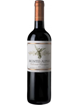 Вино Montes Alpha Cabernet Sauvignon, Valle de Colchagua DO 2018, 0.75 л