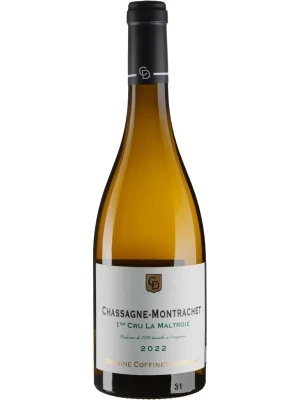 Вино Domaine Coffinet-Duvernay, Chassagne-Montrachet 1er Cru La Maltroie AOC 2022, 0.75 л