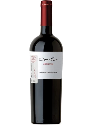 Вино Cono Sur 20 Barrels Cabernet Sauvignon Limited Edition Colchagua Valley DO 2007, 0.75 л