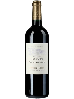 Вино Chateau Branas Grand Poujeaux, Moulis-en-Medoc AOC 2015, 0.75 л