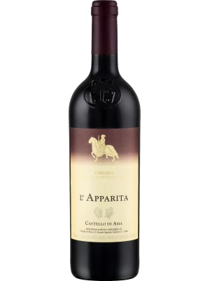 Вино Merlot IGT l'Apparita 2017, 0.75 л