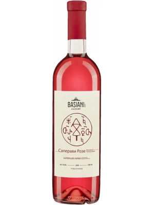 Вино Basiani Saperavi Rose 0.75 л