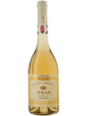Вино Chateau Dereszla, Tokaji Aszu 5 Puttonyos 2019, 0.5 л