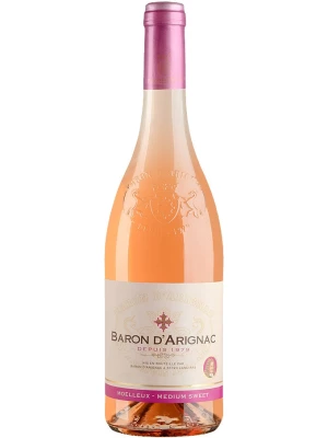 Вино Baron d'Arignac Rose Moelleux 0.75 л