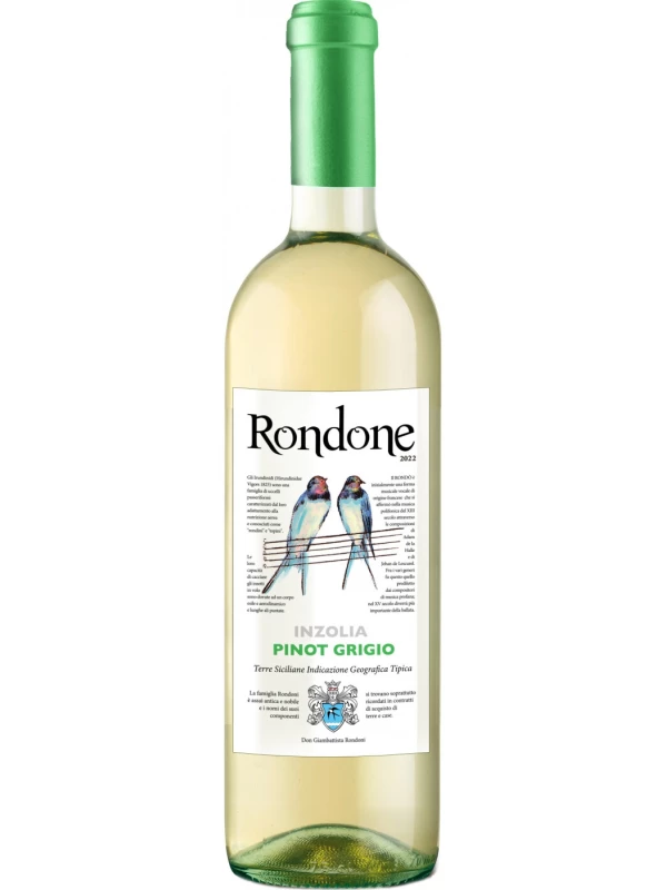 Settesoli, Rondone Inzolia Pinot Grigio, Terre Siciliane IGP