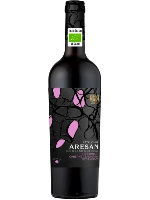 Вино Petalos de Aresan Tempranillo-Cabernet Sauvignon-Petit Verdot 2019, 0.75 л