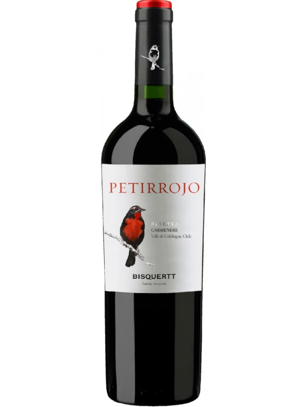 Bisquertt, Petirrojo Reserva, Carmenere, Colchagua Valley DO