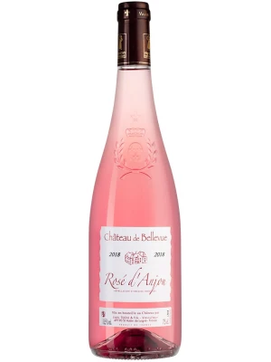 Вино Chateau de Bellevue, Rose d'Anjou AOC 2018, 0.75 л
