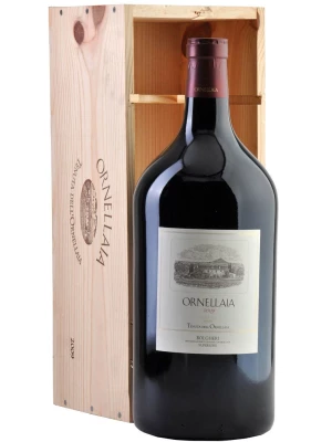 Вино Ornellaia, Bolgheri Superiore DOC, wooden box 2009, 6 л