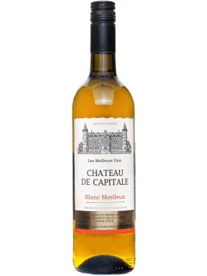 Вино Chateau de Capitale Blanc Moelleux 0.75 л