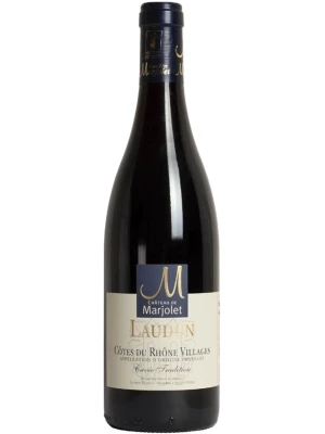 Вино Chateau de Marjolet, Cotes du Rhone Villages Laudun Cuvee Tradition AOC 2019, 0.75 л