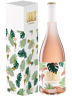 Вино Maetierra, Libalis Rose, Valles de Sadacia PGI, gift box 2021, 0.75 л