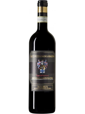 Вино Ciacci Piccolomini d'Aragona, Vigna di Pianrosso Santa Caterina d'Oro, Brunello di Montalcino DOCG Riserva 2012, 0.75 л