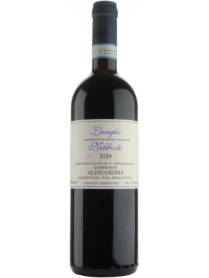 Вино Alessandria Gianfranco, Nebbiolo, Langhe DOC 2020, 0.75 л