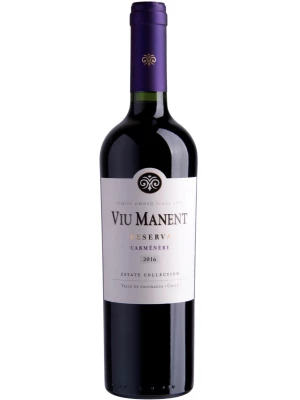 Вино Viu Manent, Estate Collection Reserva Carmenere 2016, 0.75 л