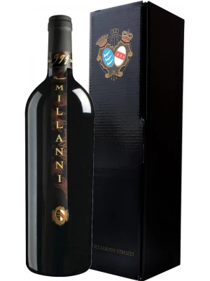Вино Guicciardini Strozzi, Millanni, Toscana IGT, gift box 2017, 0.75 л