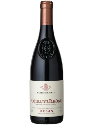Вино Delas Freres, Cotes du Rhone Saint-Esprit Red AOC 2013, 0.375 л