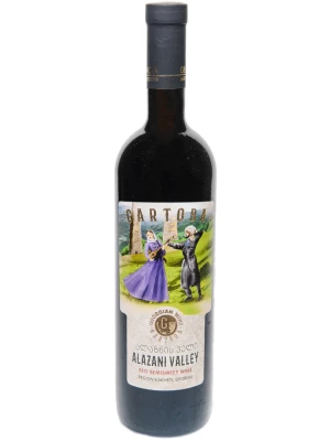 Вино Gartoba Alazani Valley Red 2018, 0.75 л