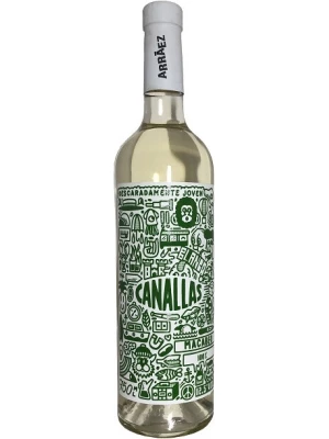 Вино Bodegas Arraez, Canallas Macabeo, Valencia DO 0.75 л