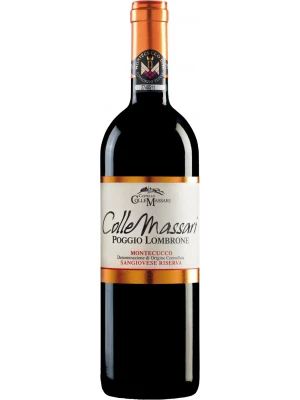 Вино Castello ColleMassari, Poggio Lombrone, Montecucco Sangiovese Riserva DOC 2017, 0.75 л