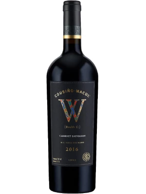 Вино Cousino-Macul, W (Double U) Cabernet Sauvignon 2016, 0.75 л