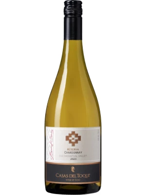 Вино Casas del Toqui, Barrel Series Reserva Chardonnay, Cachapoal Valley DO 2020, 0.75 л