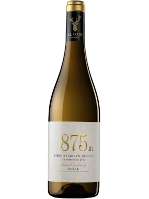 Вино El Coto, 875m Finca Carbonera Chardonnay, Rioja DOC 2019, 0.75 л