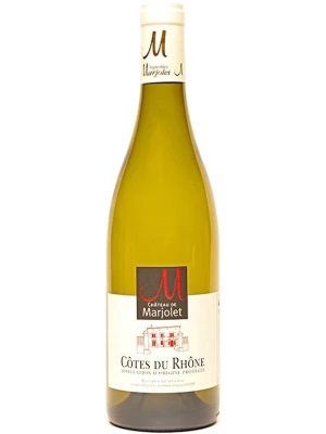 Вино Chateau de Marjolet, Cotes du Rhone AOC Blanc 2020, 0.75 л