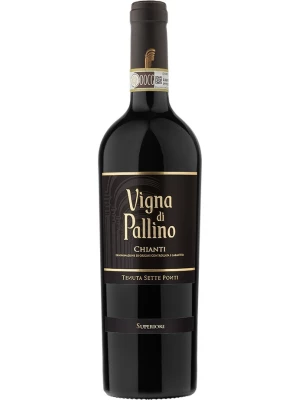 Вино Sette Ponti, Vigna di Pallino Chianti DOCG Superiore 2021, 0.75 л