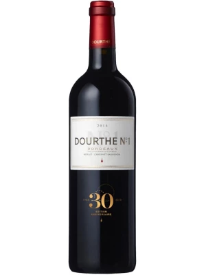 Вино Dourthe №1 Merlot-Cabernet Sauvignon, Bordeaux AOC 2016, 0.375 л