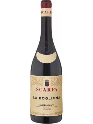 Вино Scarpa, La Bogliona Barbera d'Asti DOCG Superiore 2017, 0.75 л