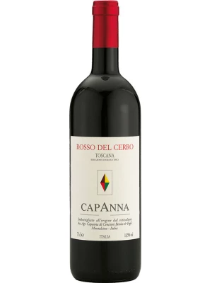 Вино Capanna, Rosso del Cerro, Toscana IGT 2016, 0.75 л