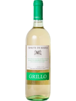 Вино Tenute Di Maria, Grillo, Terre Siciliane IGT 2016, 0.75 л